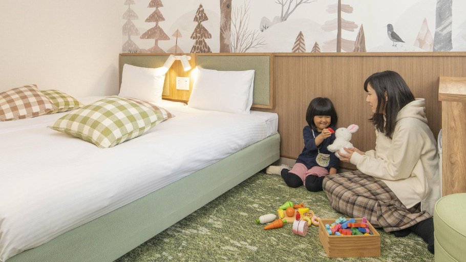 Bedroom 2, Business Inn Norte, Sapporo