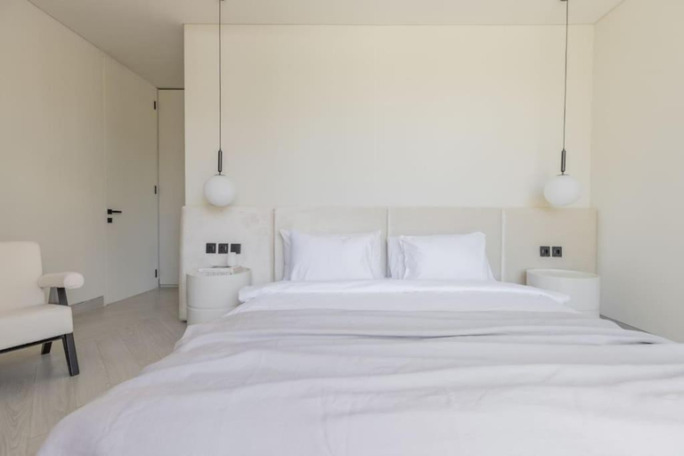 Bedroom 3, Minimalist Elegance: Tranquil Canggu Villa Yukki, Badung