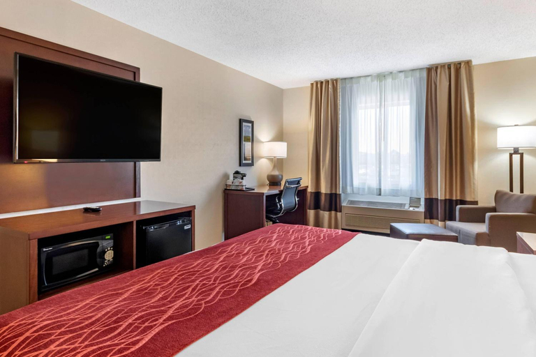 Bedroom, Comfort Inn Great Falls Central, Cascade