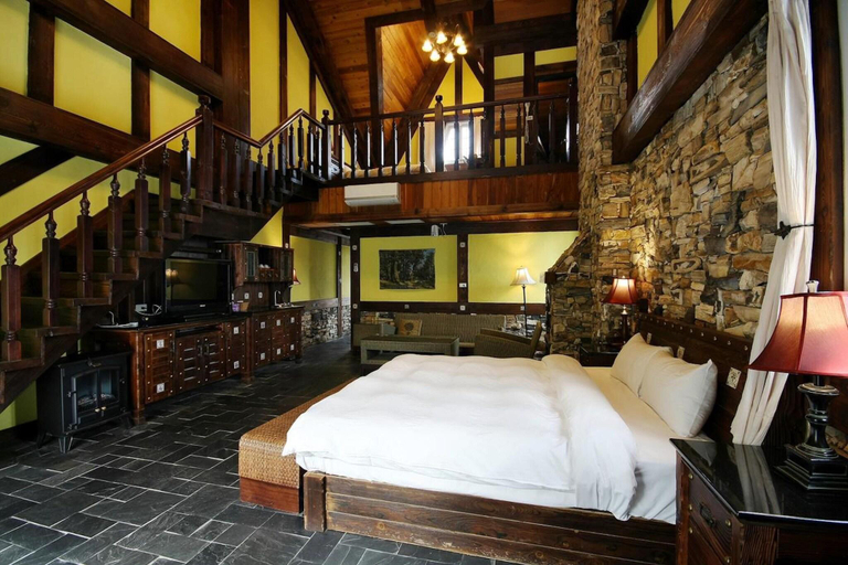Bedroom 3, Provence Rose Lodge In Ching Jing, Nantou