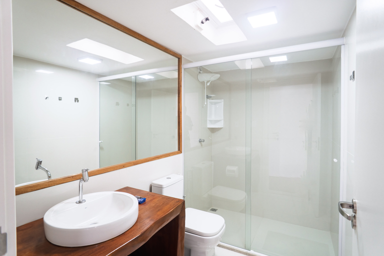 Bathroom 5, Brisa Do Mar Praia Hotel, Cairu