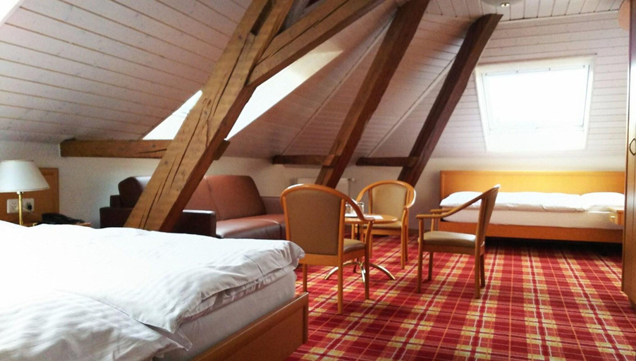 Bedroom 4, Hotel Rochat, Basel