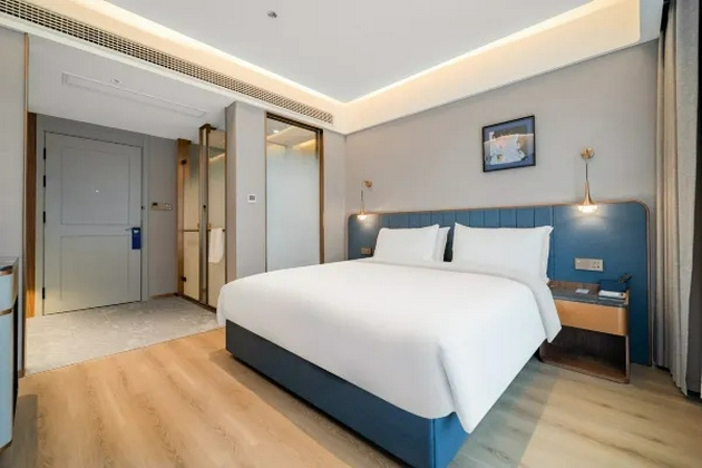 Bedroom 3, Shaoshan Scenic Area High-speed Railway Station Lan'ou International Hotel, Xiangtan