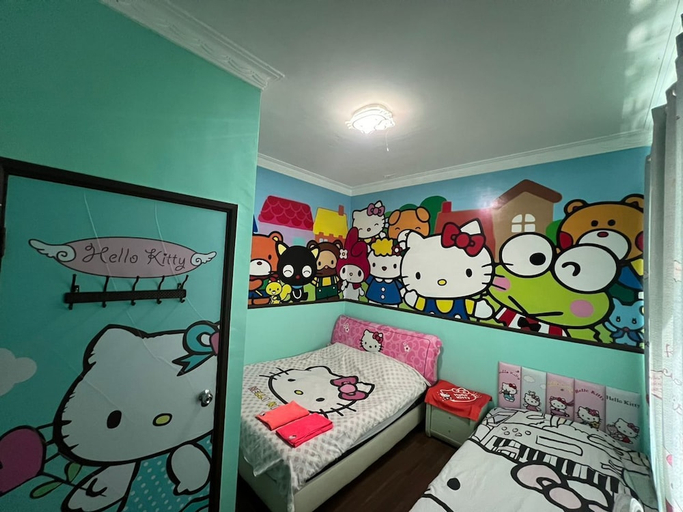 Bedroom 2, Hello Kitty Signature Suite, Sandakan