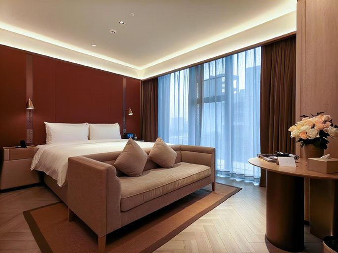 Bedroom 2, Crystal Orange Hotel Shenzhen Nanshan Xinhaofang, Shenzhen