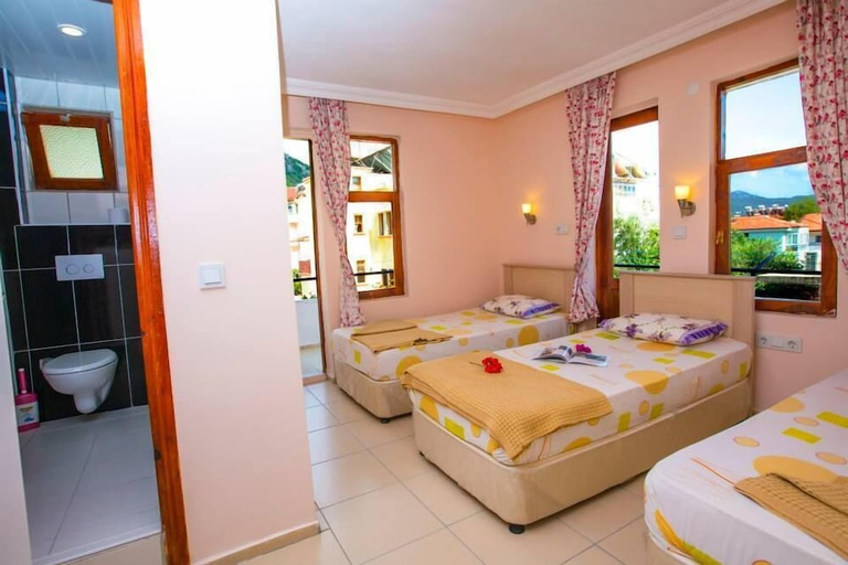 Bedroom 3, Pinar Pansiyon, Kaş