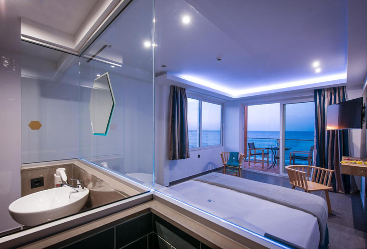 Bathroom 4, Infinity Blue Boutique Hotel & Spa - Adults Only, Crete