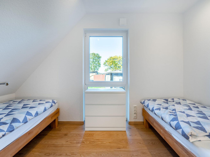 Bedroom 2, Nitschke - vakantieappartement Wurm, Aurich