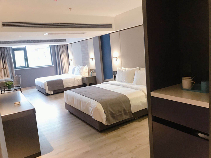 Bedroom 3, Haikou Provincial Government Riyue Duty-Free Lan'ou Hotel, Haikou