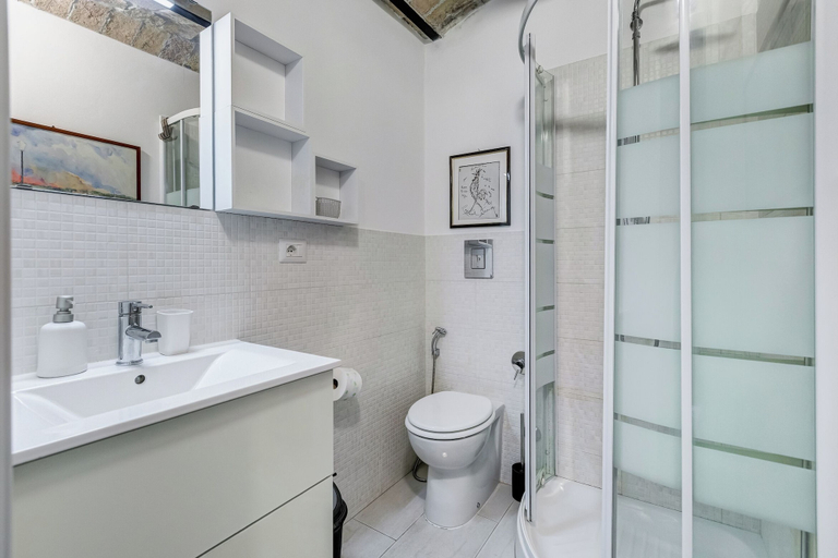 Bathroom 3, Charming Apt with Garden and Park, Rome