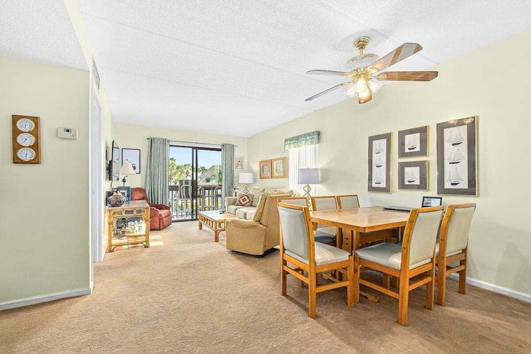 Living area 3, St Augustine Beach Retreat~ Oceanfront Resort 2 Pools Hot Tubs Pickleball, Trolley!, Saint Johns