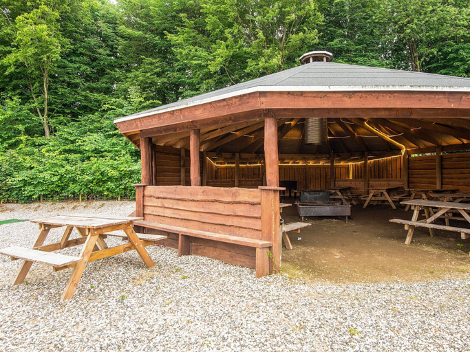 Outdoor dining, 4 Person Holiday Park Home in Jelling, Vejle