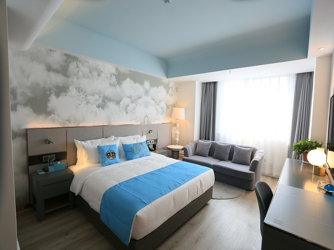 Bedroom 5, Lianyungang Donghai Crystal City Lan'ou Hotel, Lianyungang