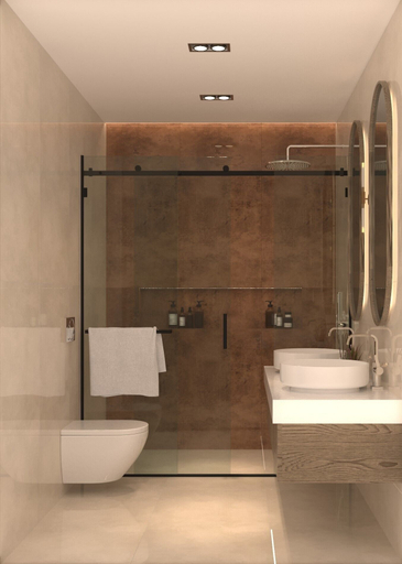 Bathroom, TİMEX VİLLA 3, Finike