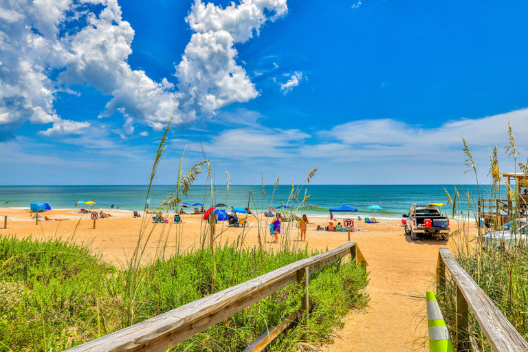 Beach 5, Beachfront Getaway With Ocean Views, Washer/dryer & AC - Snowbirds Welcome, Saint Johns