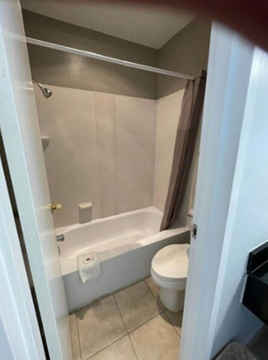 Bathroom 4, Motel 6 Van Horn, TX, Culberson