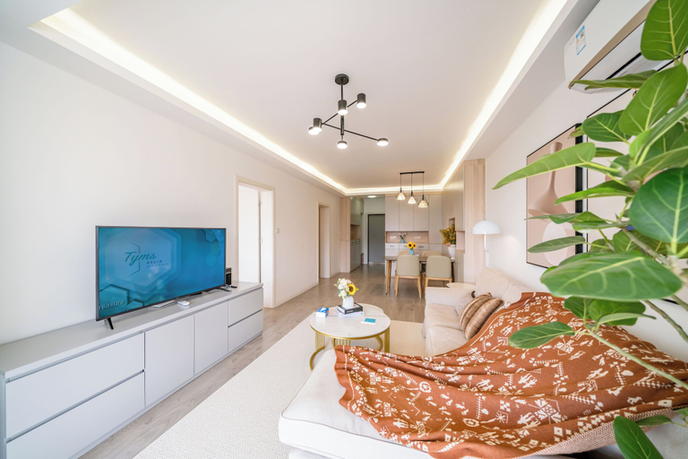 Living area 2, Tyms Jinhongqiao High-End 3BR 2BA, Shanghai