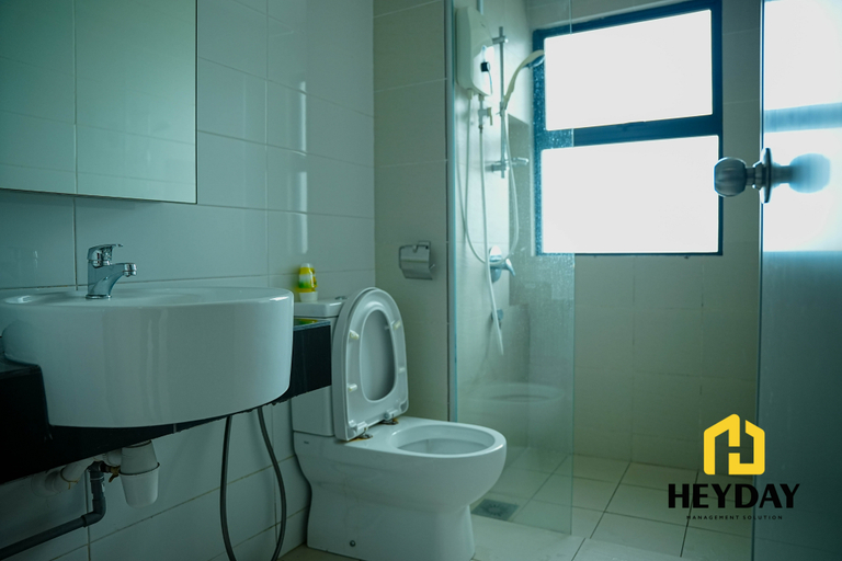Bathroom, One Tebrau Studio Apartment JB, Johor Bahru