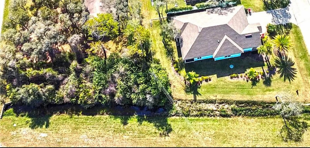 Aerial view, New Custom House! Private, Clean, Safe! Walk to the Beach!, Saint Johns