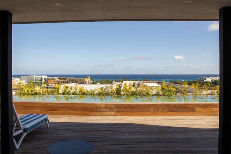 Pool 3, Paravian 704 2BR Condo Playa del Carmen, Cozumel