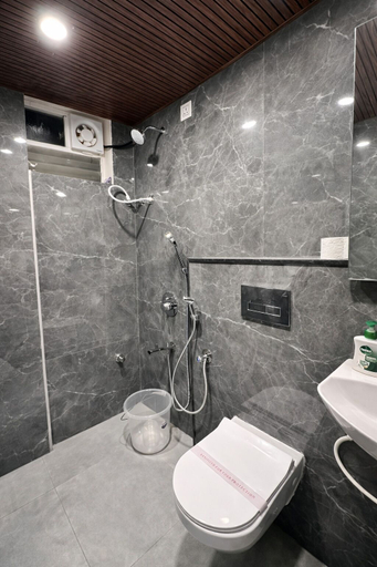 Bathroom 2, Axon Corporate Stays Whitefield Bengaluru, Bangalore