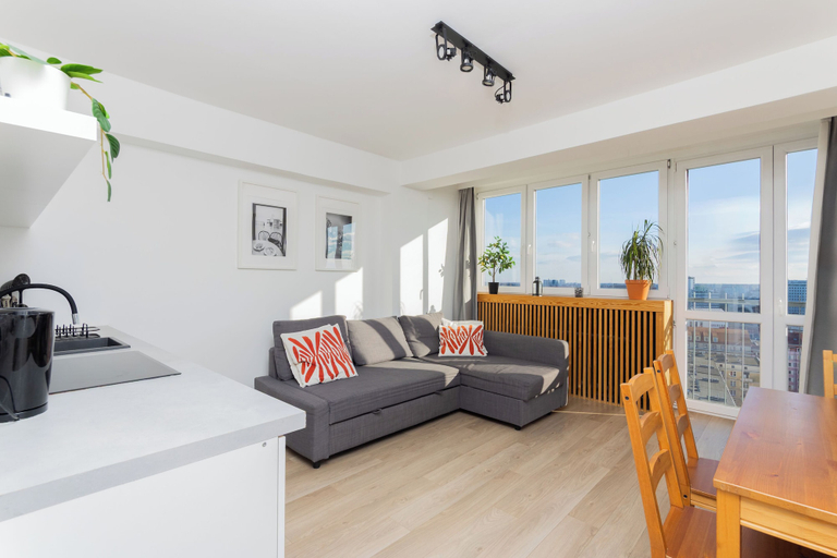 Living area 2, Apartamenty Sun & Snow Widokowe, Środa Śląska