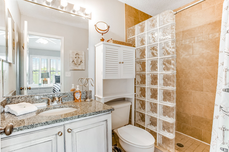 Bathroom 3, Family-friendly Beach Escape W/ Water Views, Shared Pool, Private Balcony & Wifi, Nassau