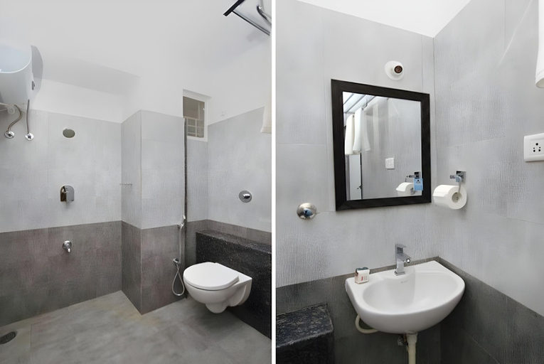 Bathroom 4, Hotel Royal Residence HSR Layout Bangalore, Bangalore