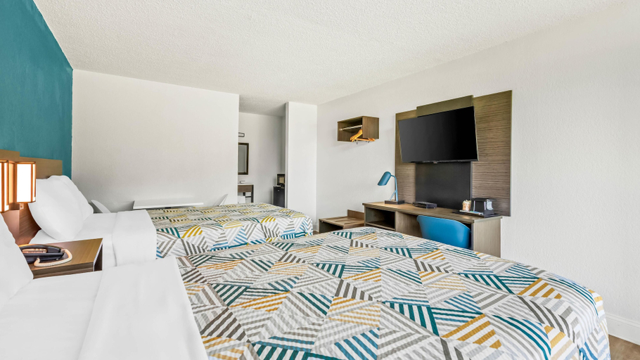 Bedroom 3, Motel 6 Hammond, LA – I 12 – I 55, Tangipahoa