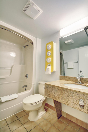 Bathroom 5, Motel 6 Newport, RI, Newport