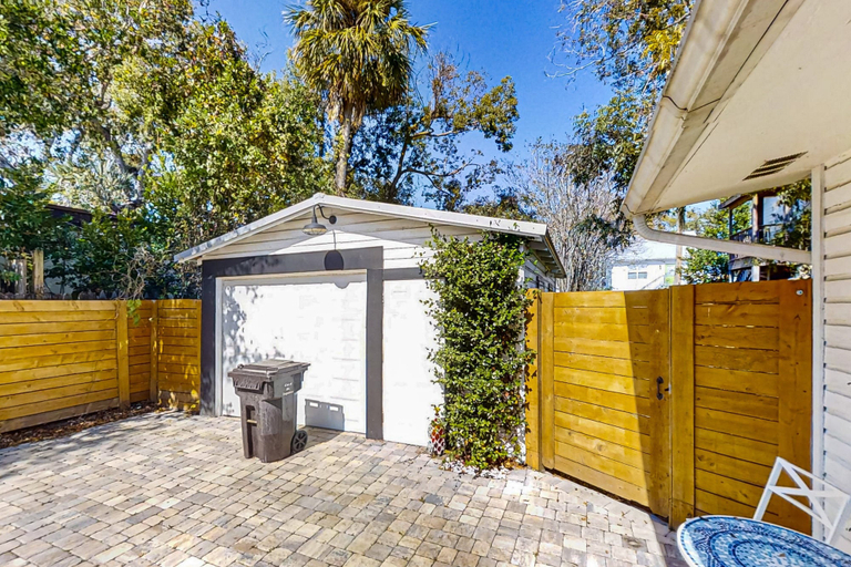 Terrace/patio, Pet -friendly Home Walking Distance to Down St Augustine, Saint Johns