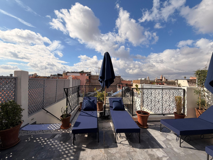 Terrace/patio 2, Riad Blue Berry, Marrakech