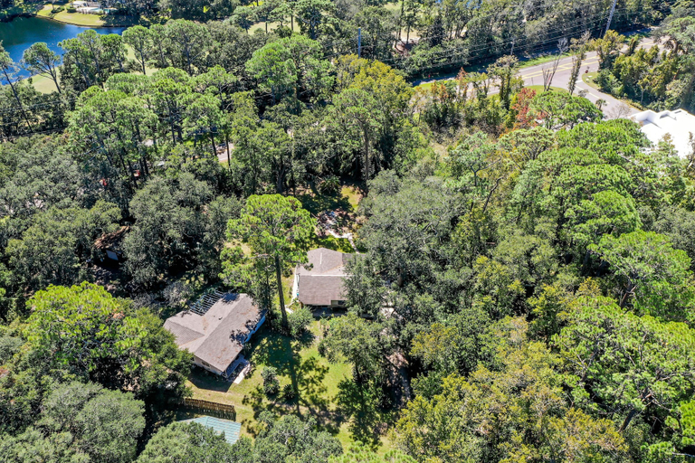 Aerial view 5, Gorgeous Coastal Getaway With Large Yard, Firepit, & Screened Porch, Nassau