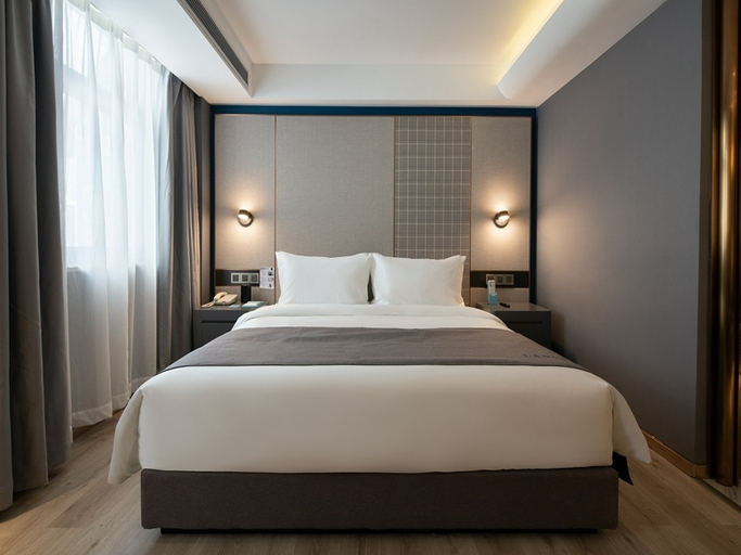 Bedroom 5, Haikou Provincial Government Riyue Duty-Free Lan'ou Hotel, Haikou