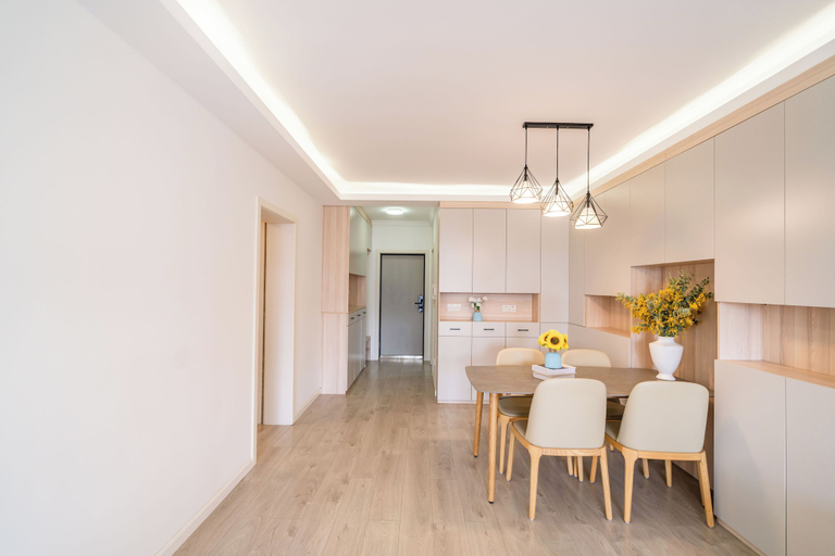 Dining 5, Tyms Jinhongqiao High-End 3BR 2BA, Shanghai