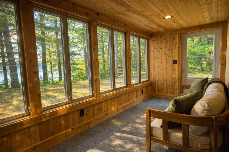 Interior 4, Moss Lake Lookout: PET Friendly, Vilas
