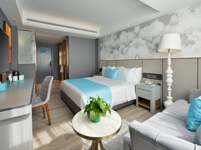Bedroom 2, Haikou Provincial Government Riyue Duty-Free Lan'ou Hotel, Haikou
