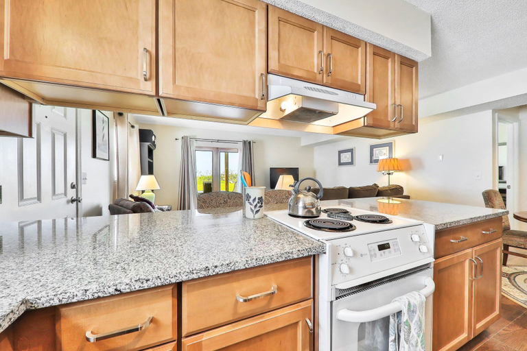 Private kitchen 3, Updated Condo in Oceanfront Building With Private Beach Access - Near Dining, Saint Johns