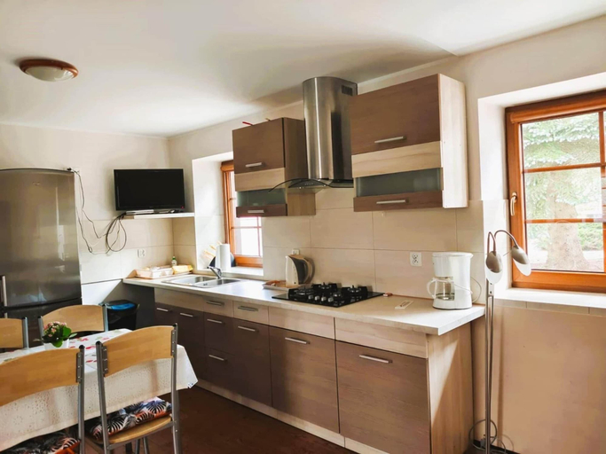 Private kitchen 5, Apartment, 20 m From Lake Boruja, Rekowo, Bytów