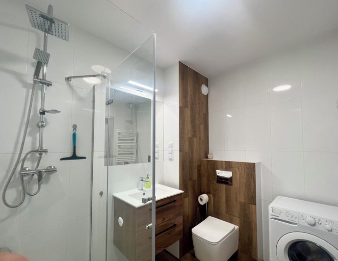 Bathroom 3, Apartamenty Latarników Q4 Apartments, Gdańsk City
