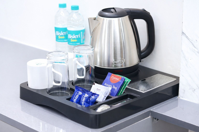 Coffee and/or coffee maker, Axon Corporate Stays Whitefield Bengaluru, Bangalore