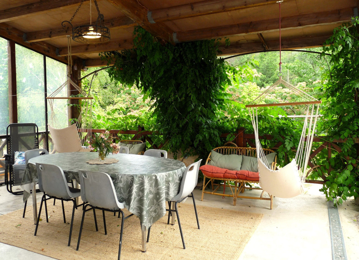 Terrace/patio 3, Métairie de Lamourade, Aude