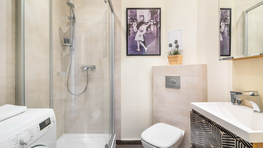 Bathroom, Apartament Alexandra Q4 Apartments, Gdynia