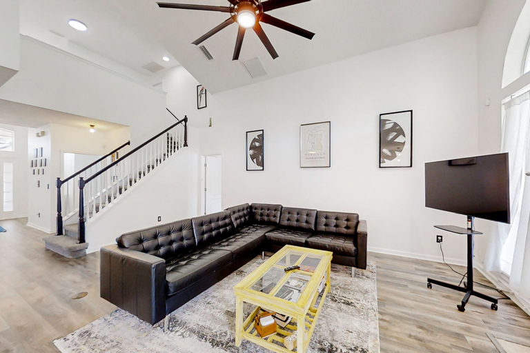 Living area 3, Waterfront 2-story Home With Water Views, Patio, Streaming, Washer/dryer, & AC, Duval