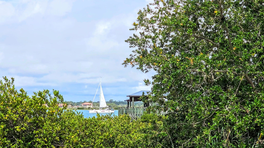 Exterior detail 4, Surfside Oasis ~tropical Pool! Walk to the Beach!, Saint Johns