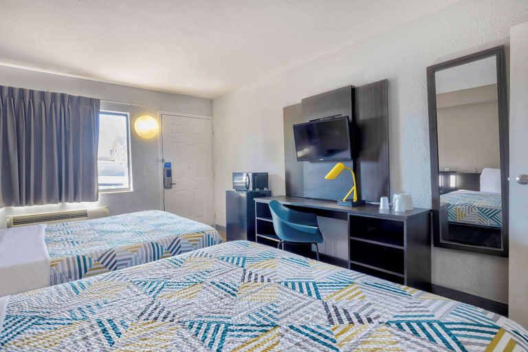 Bedroom 2, Motel 6 Hammond, In - Chicago Area, Lake