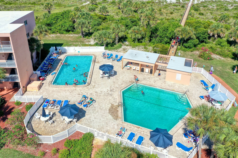Pool 2, Ocean View Condo in Beachfront Resort With Wifi, Central AC, 2 Pools, & Tennis, Saint Johns