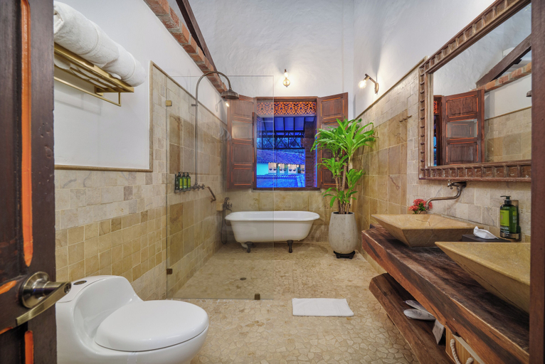 Bathroom 4, Casa Linaje Hotel Boutique - Cauca Viejo - Mayores de 10 años, Fredonia