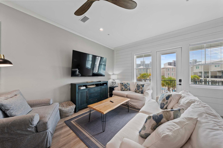 Living area 4, West Lagoon Cottages- Unit K, Baldwin