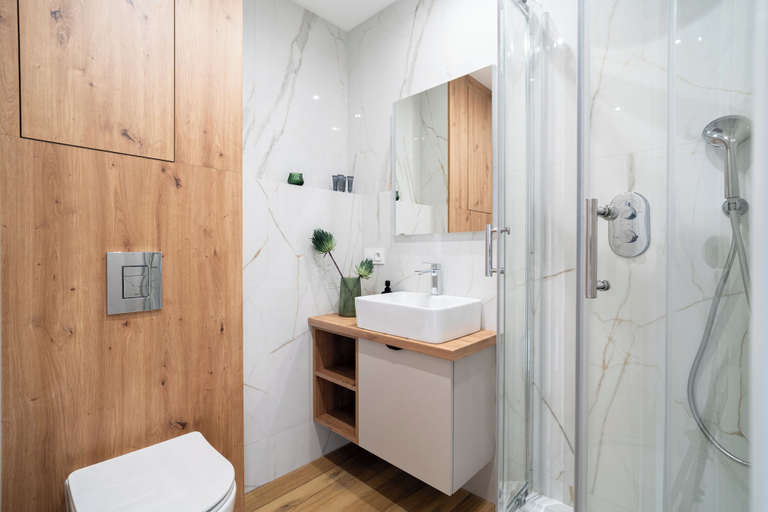 Bathroom 4, Apartament Grace Q4 Apartments, Gdynia
